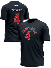 Košarkaška Reprezentacija Jugoslavija Dražen Petrović Majice KR-J-MJ001 - FANS STORE -