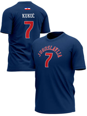 Košarkaška Reprezentacija Jugoslavija Toni Kukoč Majice KR-J-MJ004 - FANS STORE -