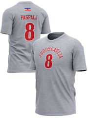 Košarkaška Reprezentacija Jugoslavija Žarko Paspalj Majice KR-J-MJ006 - FANS STORE -