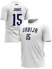 Košarkaška Reprezentacija Srbija Nikola Jokić Majice KR-S-MJ001 - FANS STORE -