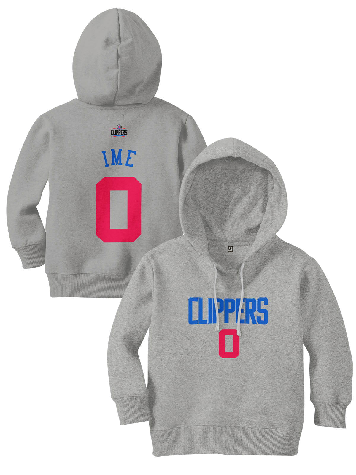 Dečiji Duksevi L.A. Clippers Personalizovani LAC-TM-DJDK0001 - FANS STORE -