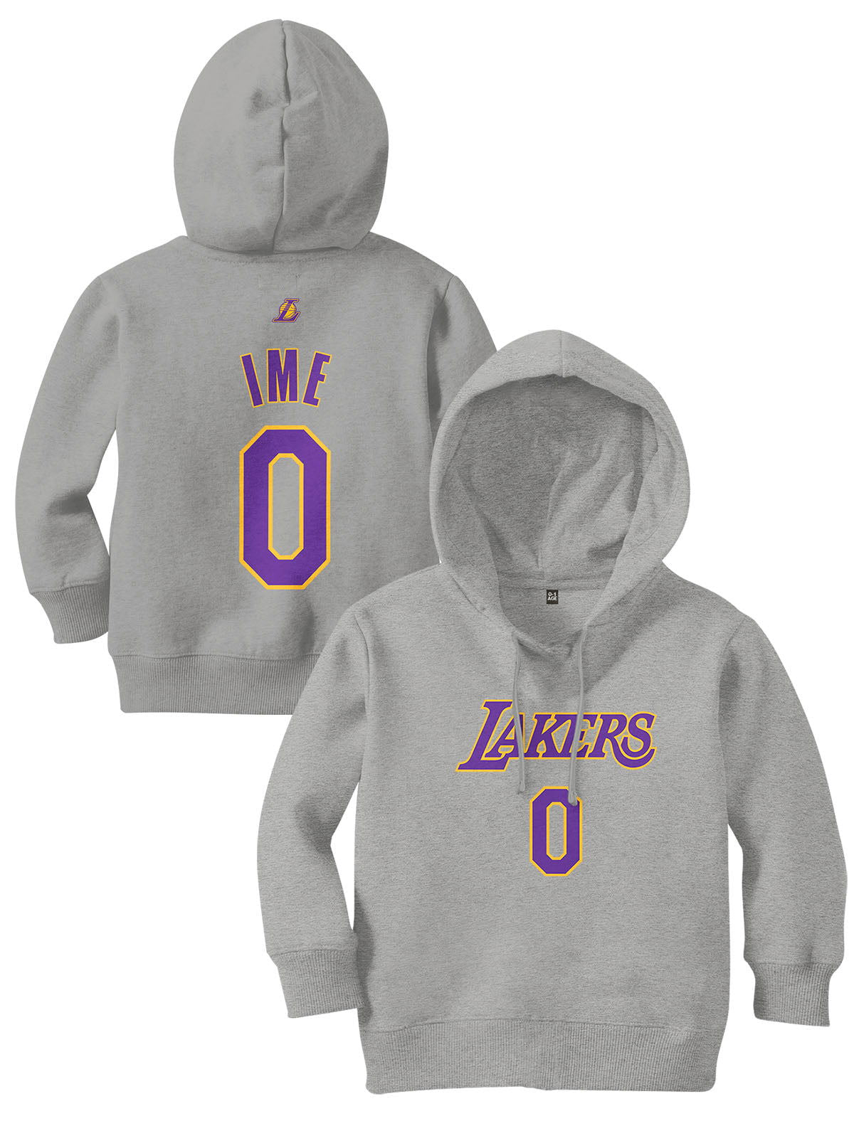 Dečiji Duksevi Los Angeles Lakers Personalizovani LAL-TM-DJDK0001 - FANS STORE -