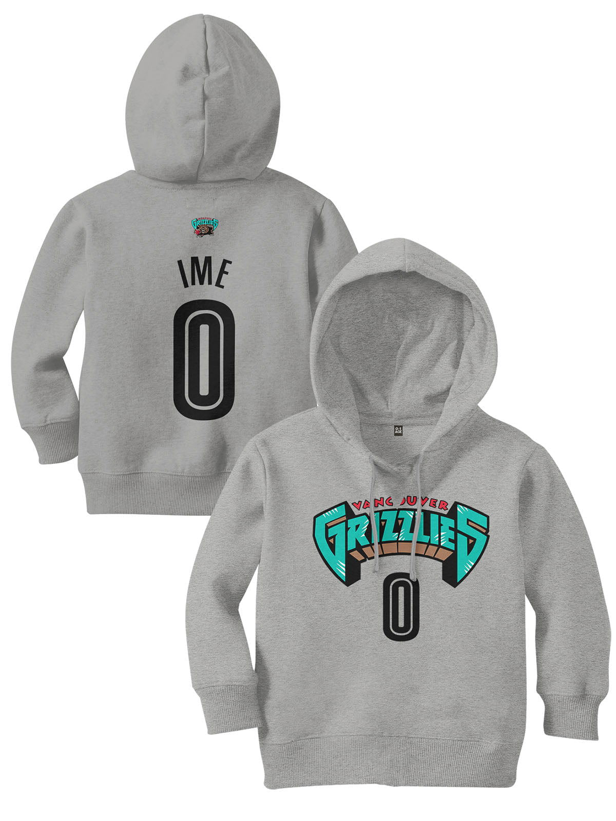 Dečiji Duksevi Memphis Grizzlies Personalizovani GRZZ-TM-DJDK0001 - FANS STORE -