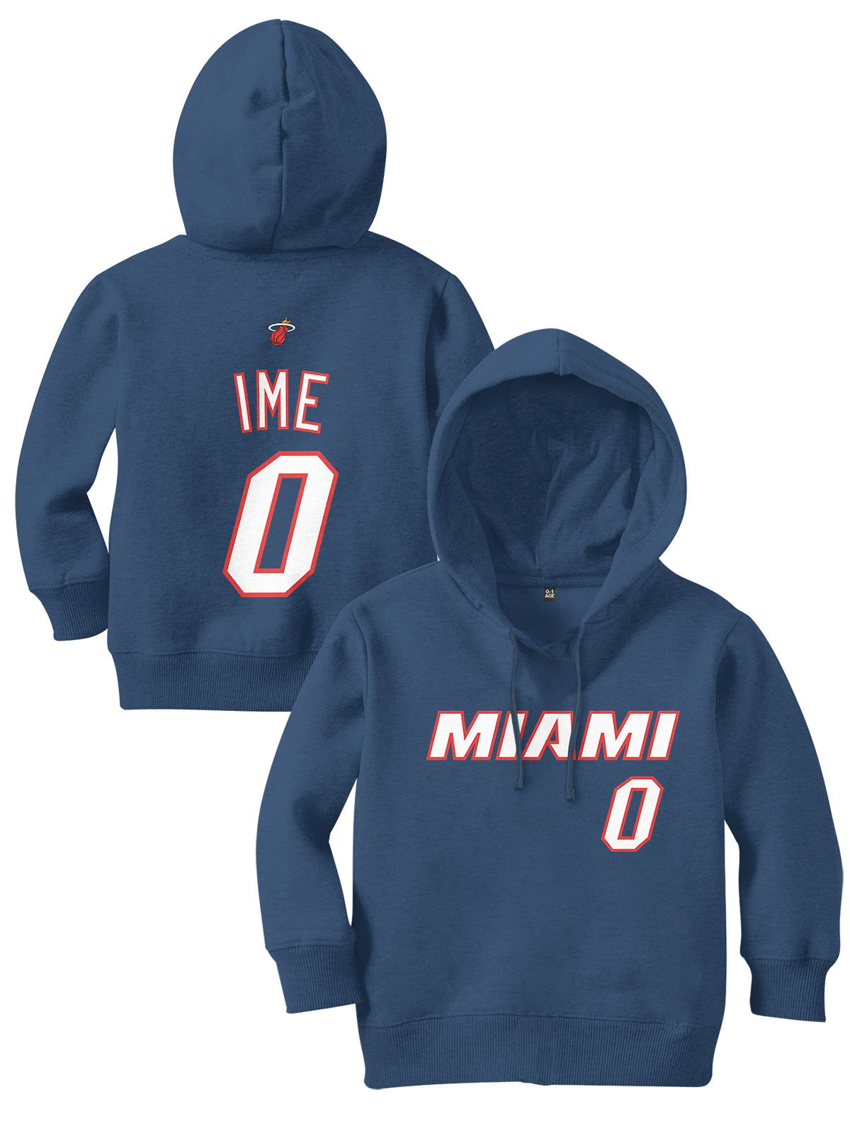 Dečiji Duksevi Miami Heat Personalizovani MIA-TM-DJDK0001 - FANS STORE -