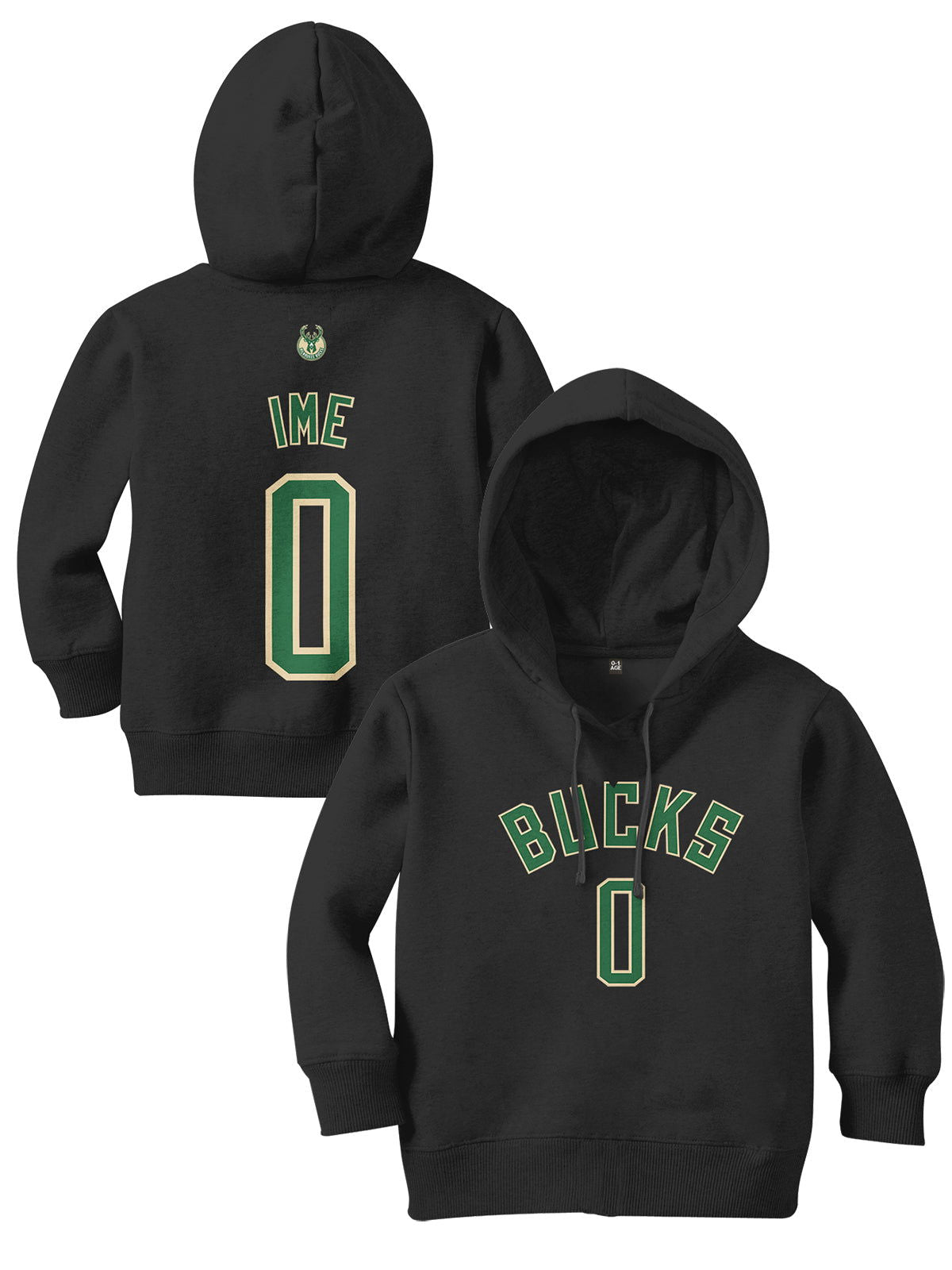 Dečiji Duksevi Milwaukee Bucks Personalizovani MB-TM-DJDK002 - FANS STORE -