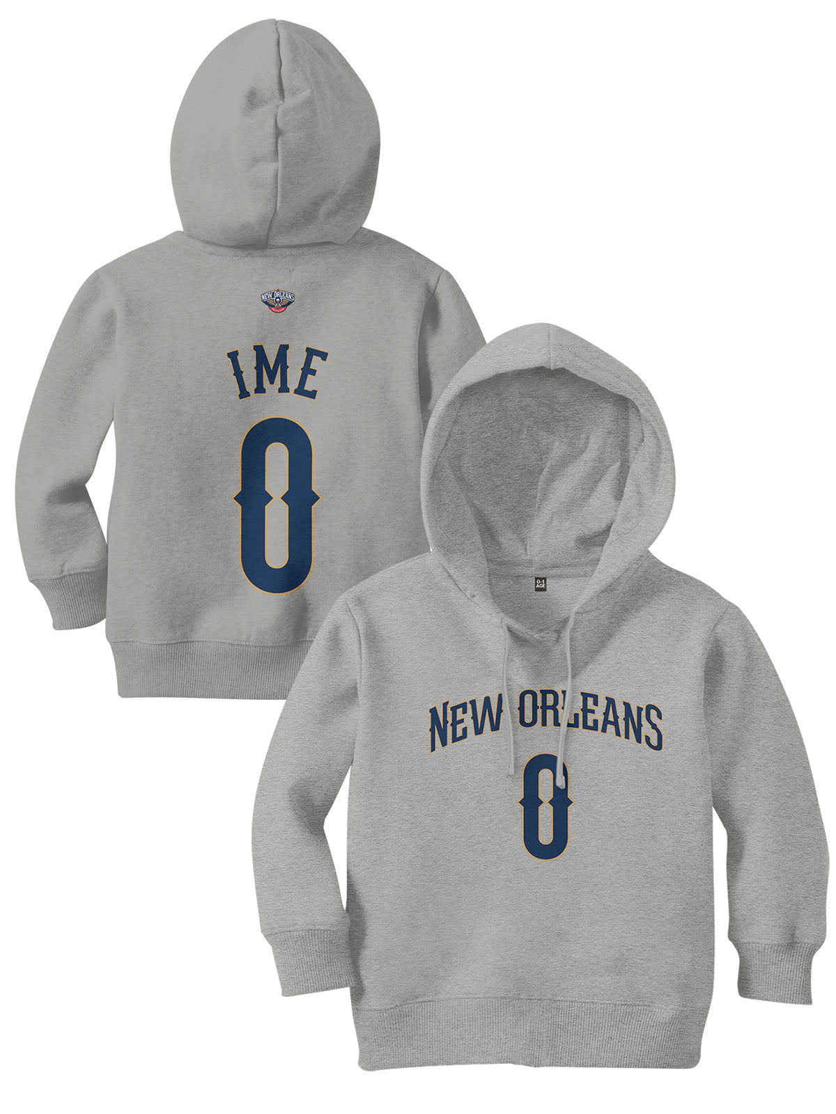 Dečiji Duksevi New Orleans Pelicans Personalizovani NOP-TM-DJDK0001 - FANS STORE -
