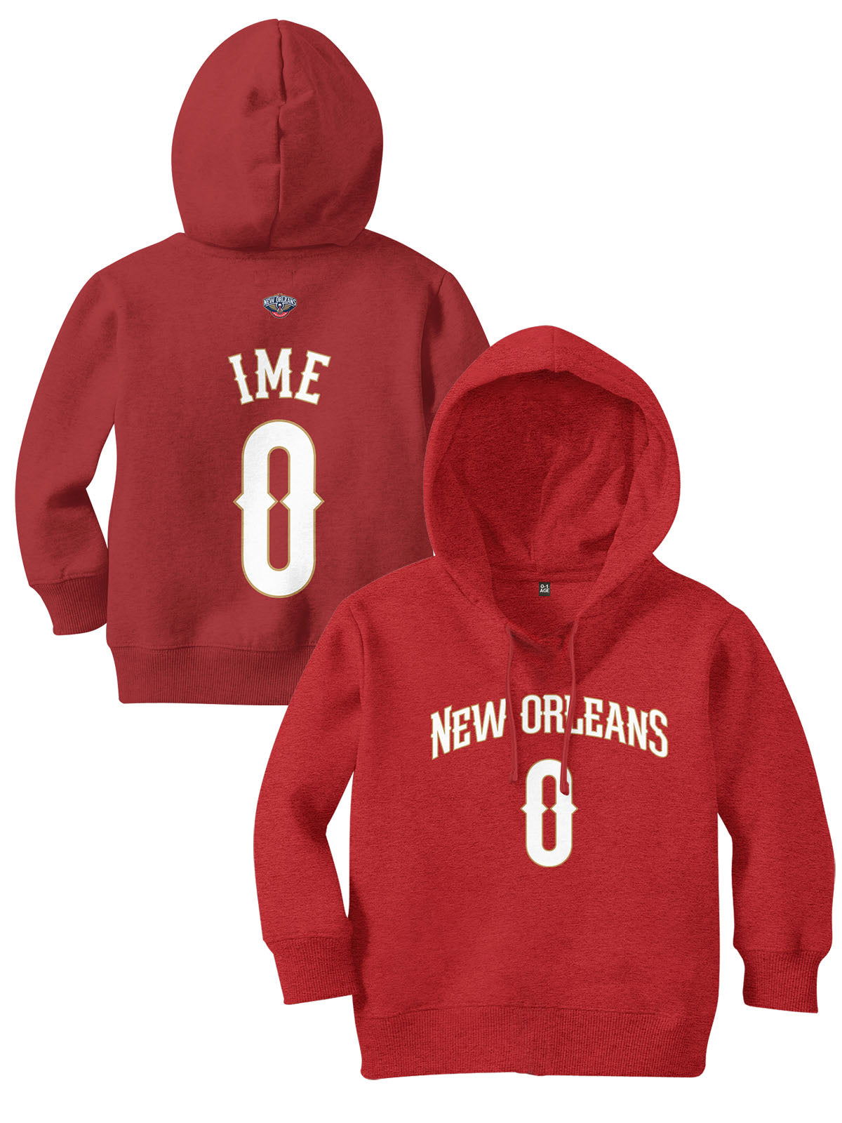 Dečiji Duksevi New Orleans Pelicans Personalizovani NOP-TM-DJDK0001 - FANS STORE -