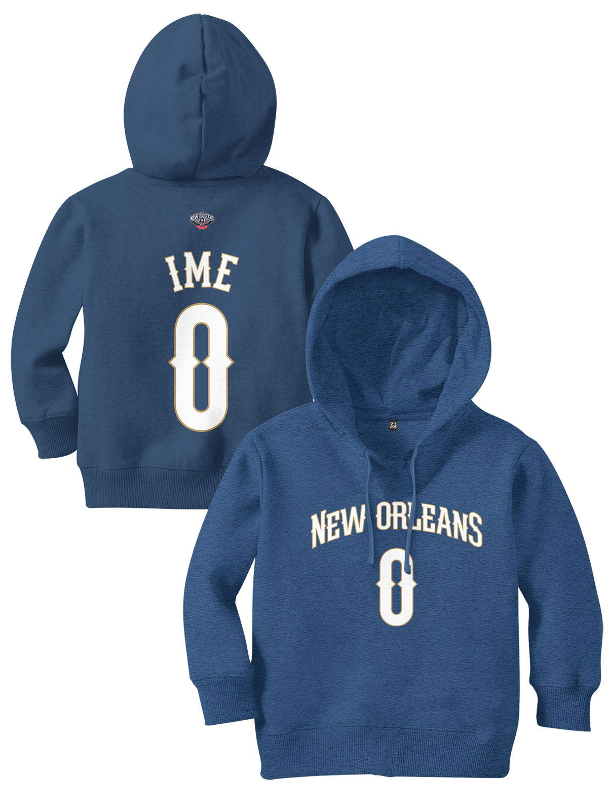 Dečiji Duksevi New Orleans Pelicans Personalizovani NOP-TM-DJDK0001 - FANS STORE -
