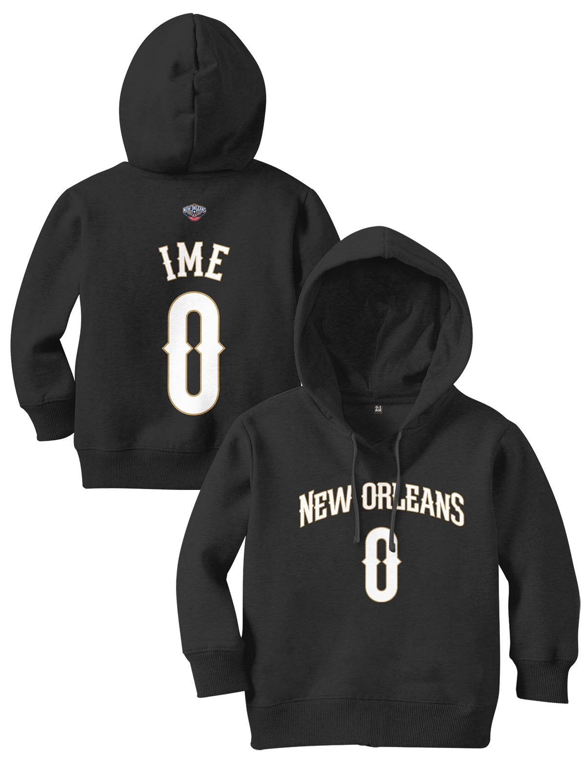 Dečiji Duksevi New Orleans Pelicans Personalizovani NOP-TM-DJDK0001 - FANS STORE -