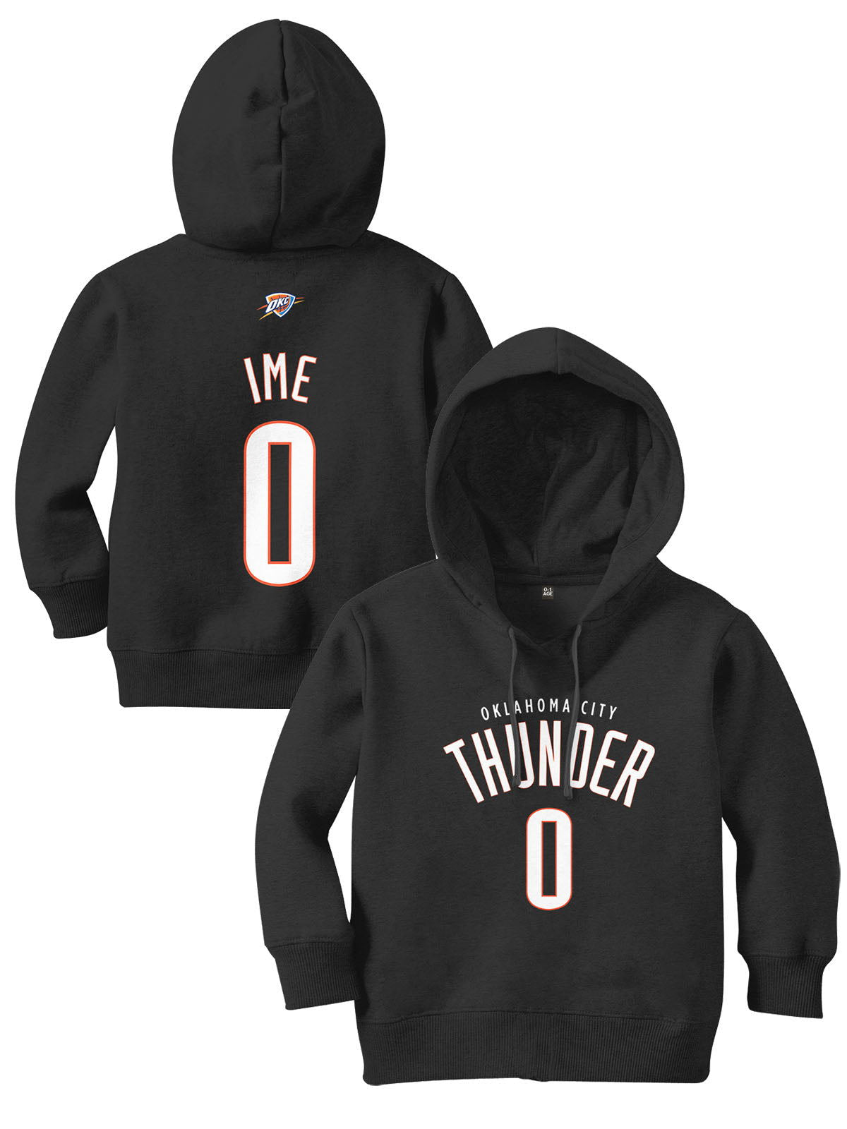 Dečiji Duksevi Oklahoma City Thunder Personalizovani OCT-TM-DJDK0001 - FANS STORE -