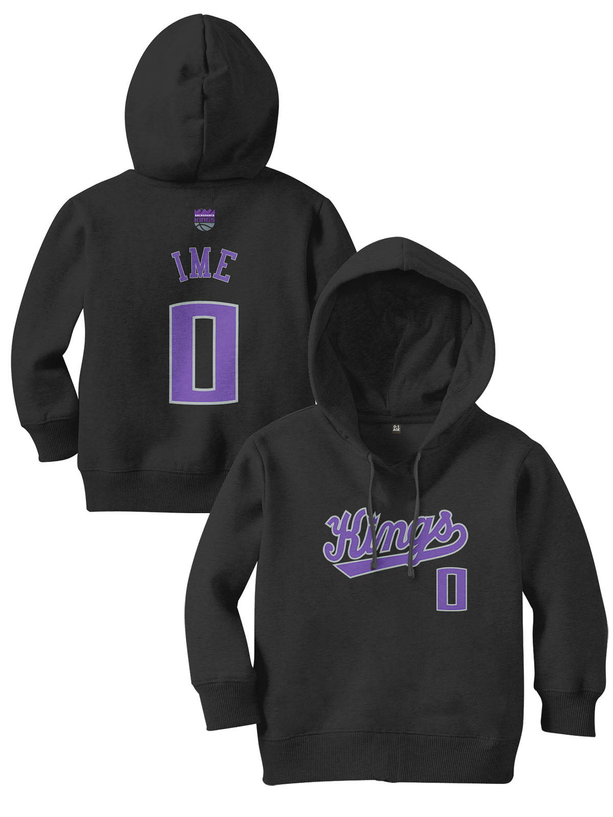 Dečiji Duksevi Sacramento Kings Personalizovani SK-TM-DJDK0001 - FANS STORE -