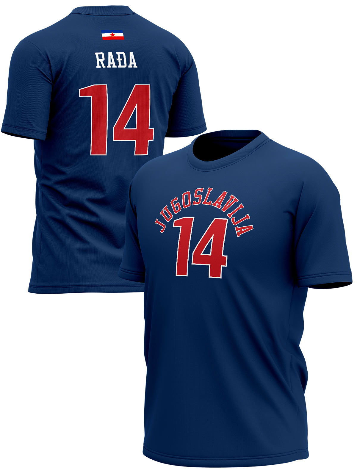 Košarkaška Reprezentacija Jugoslavija Dino Rađa Majice KR-J-MJ005 - FANS STORE -