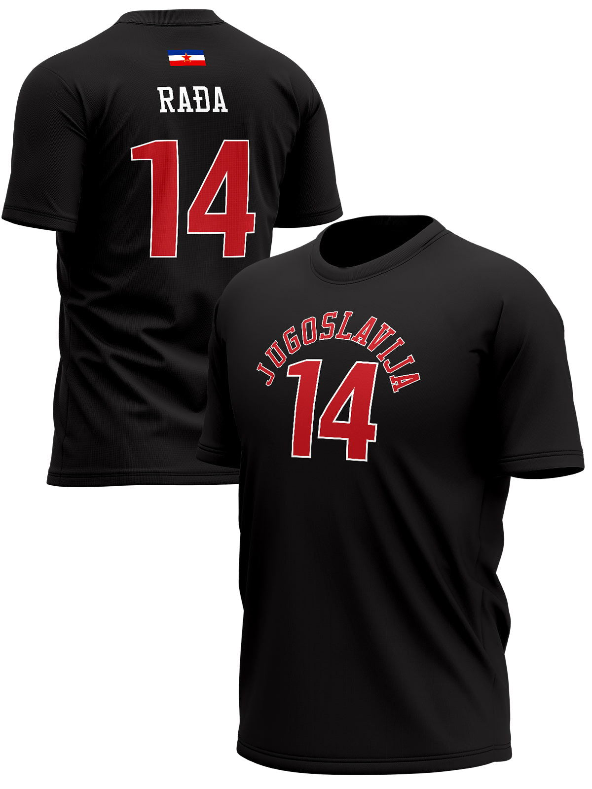 Košarkaška Reprezentacija Jugoslavija Dino Rađa Majice KR-J-MJ005 - FANS STORE -