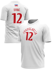 Košarkaška Reprezentacija Jugoslavija Vlade Divac Majice KR-J-MJ003 - FANS STORE -