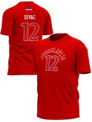 Košarkaška Reprezentacija Jugoslavija Vlade Divac Majice KR-J-MJ003 - FANS STORE -