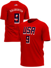 Košarkaška Reprezentacija SAD HALIBURTON Majice KR-SAD-MJ009 - FANS STORE -