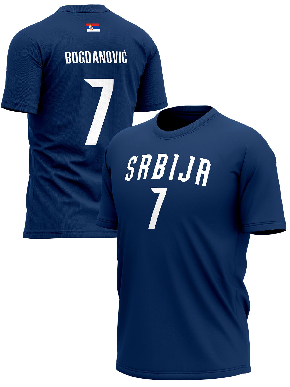 Super Popusti Košarkaška Reprezentacija Srbija Bogdan Bogdanović Majice KR-S-MJ002