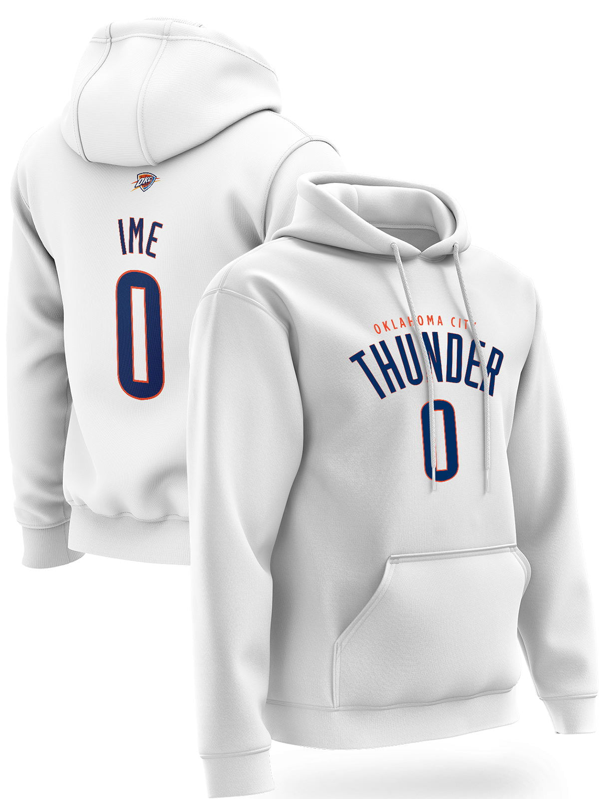 Oklahoma City Thunder Personalizovani Duksevi OCT-DK-1008 - FANS STORE -