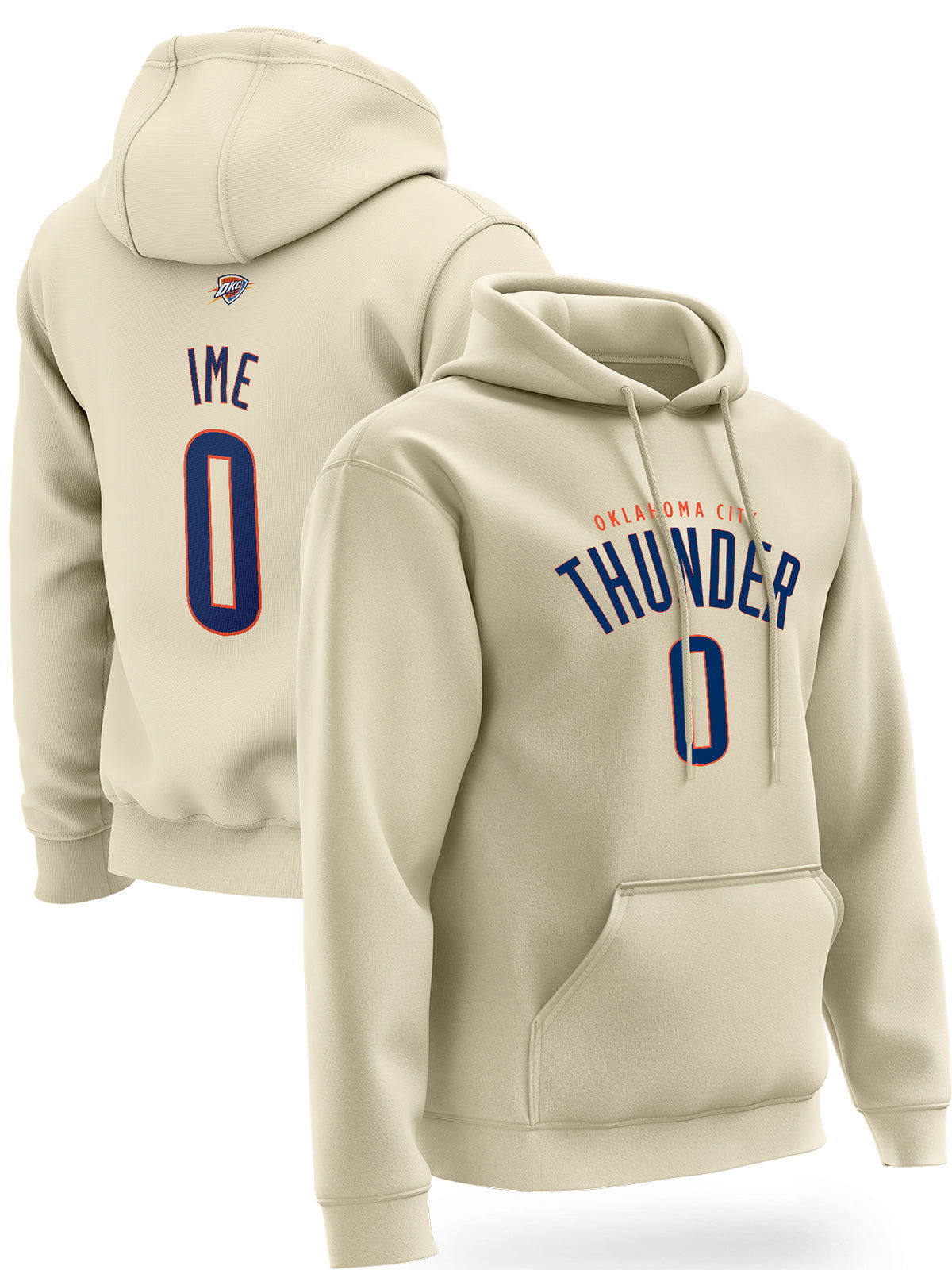 Oklahoma City Thunder Personalizovani Duksevi OCT-DK-1008 - FANS STORE -