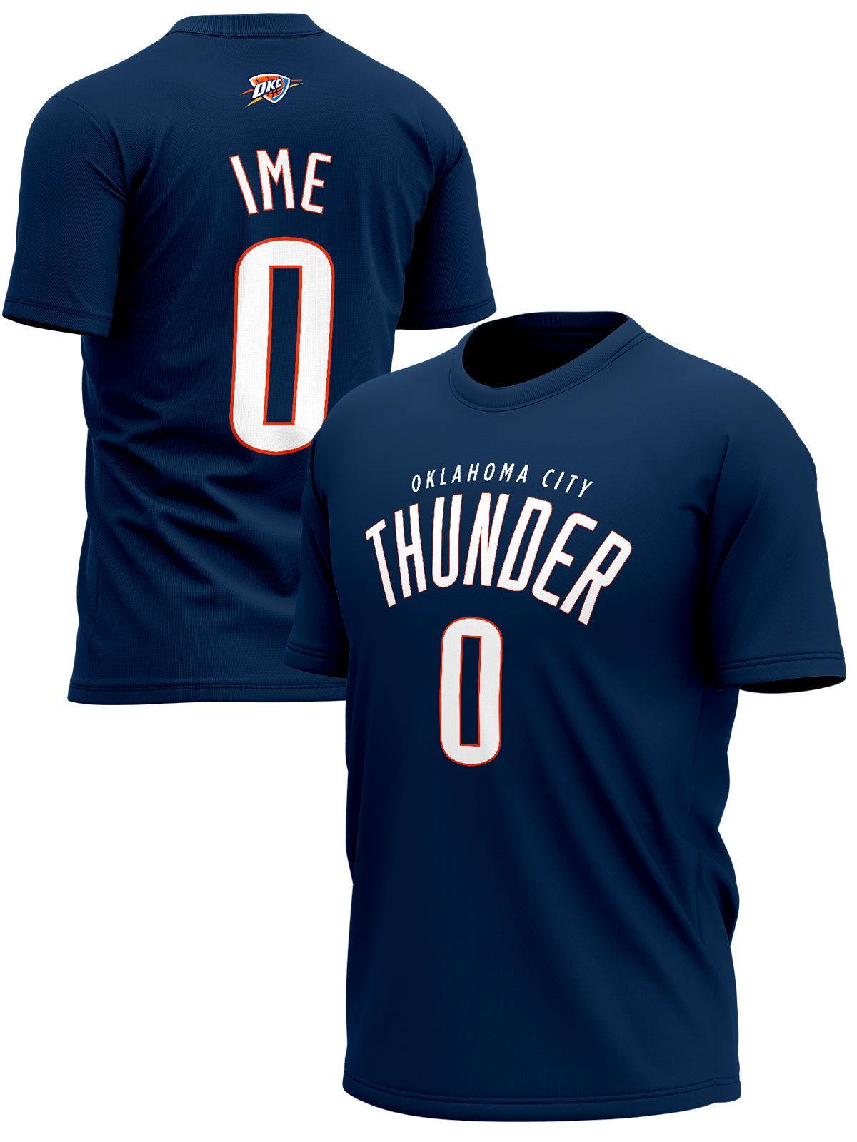 Oklahoma City Thunder Personalizovani Majice OCT-TH-1008 - FANS STORE -