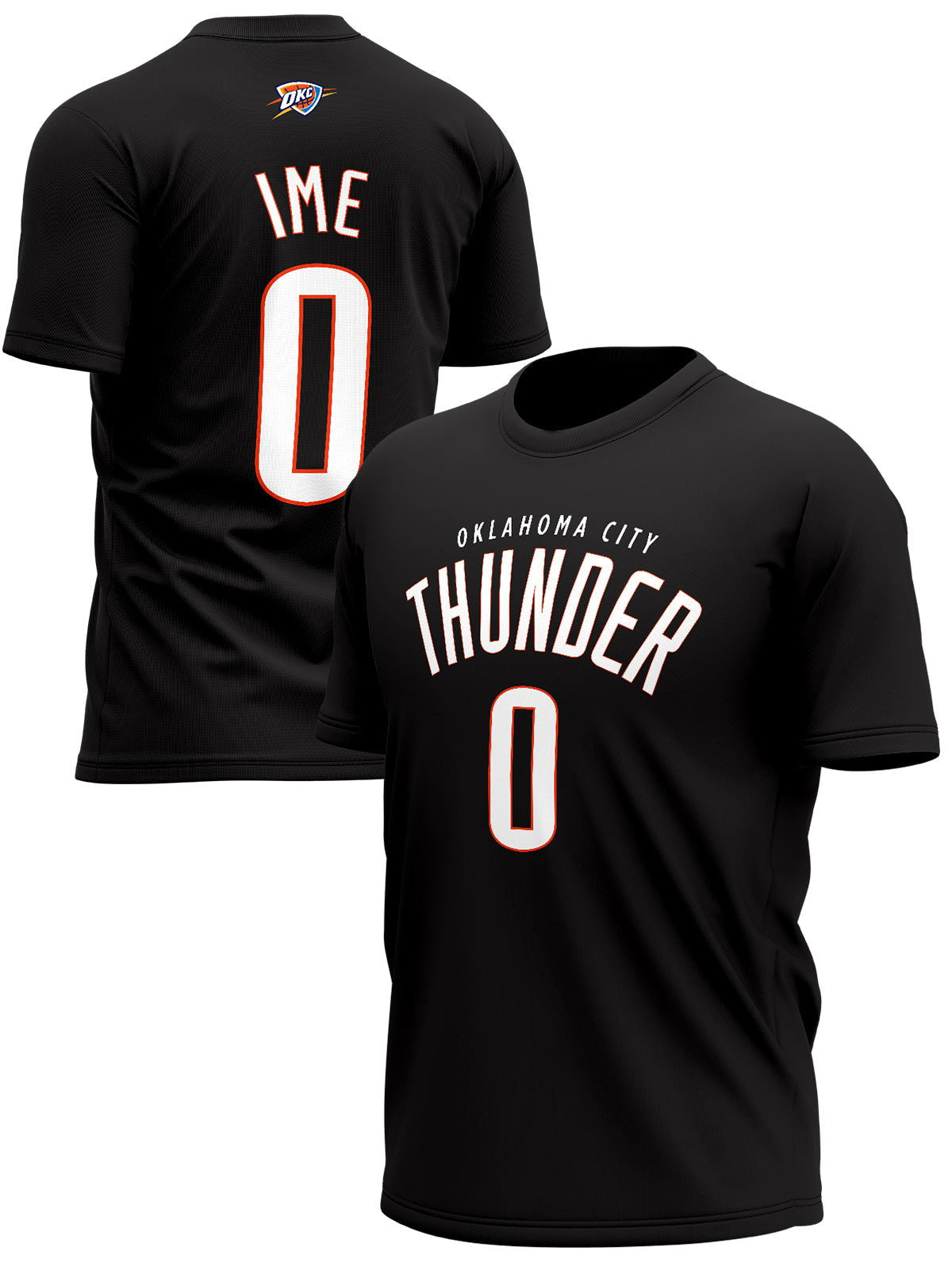 Oklahoma City Thunder Personalizovani Majice OCT-TH-1008 - FANS STORE -