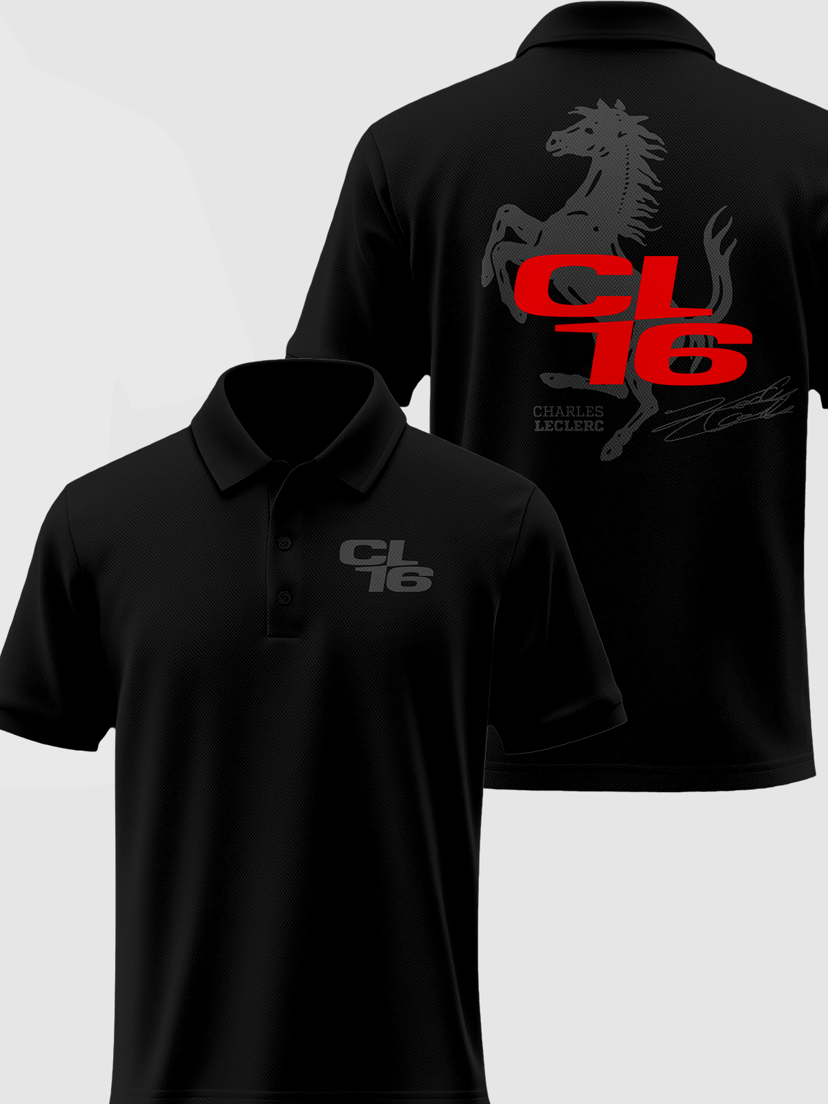 Charles Leclerc Polo CL-PM-003