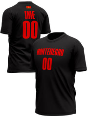 Crna Gora EuroBasket 2025 Personalizovani Majica – MNE-NT-MJ0022