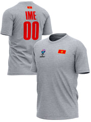 Crna Gora EuroBasket 2025 Personalizovani Majica – MNE-NT-MJ0021