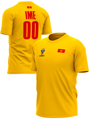 Crna Gora EuroBasket 2025 Personalizovani Majica – MNE-NT-MJ0021