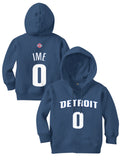 Dečiji Duksevi Detroit Pistons Personalizovani DP-TM-DJDK0001
