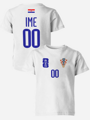Dečiji Majica Hrvatska FWC 2026 Personalizovani HRV-PDJMJ-001