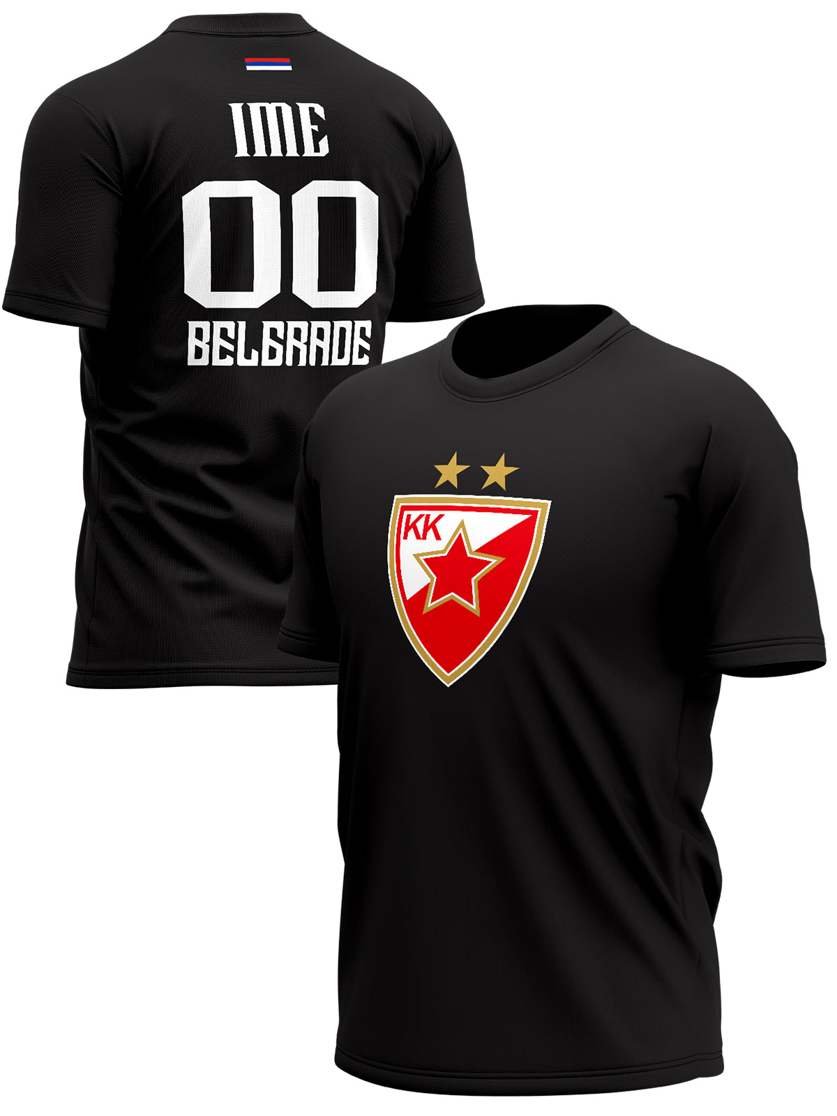 Crvena Zvezda Personalizovani Majice CZ-MJ-014