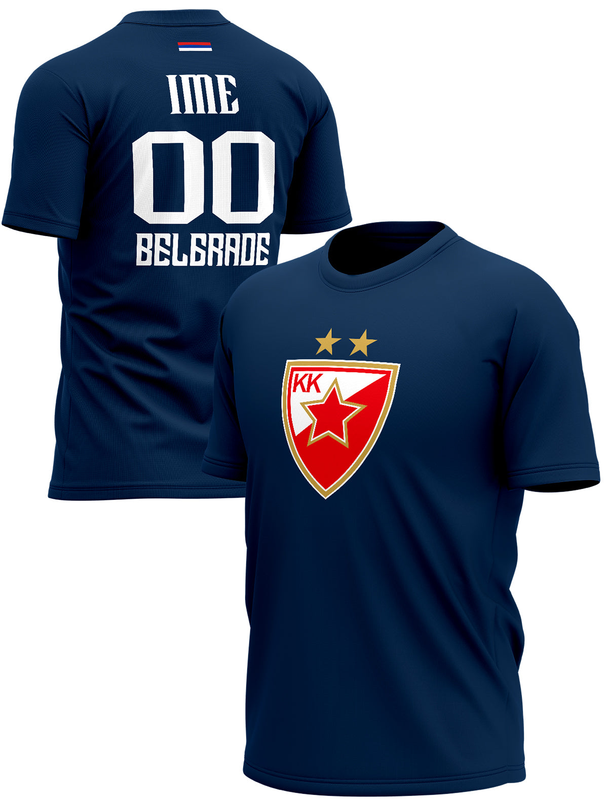 Crvena Zvezda Personalizovani Majice CZ-MJ-014