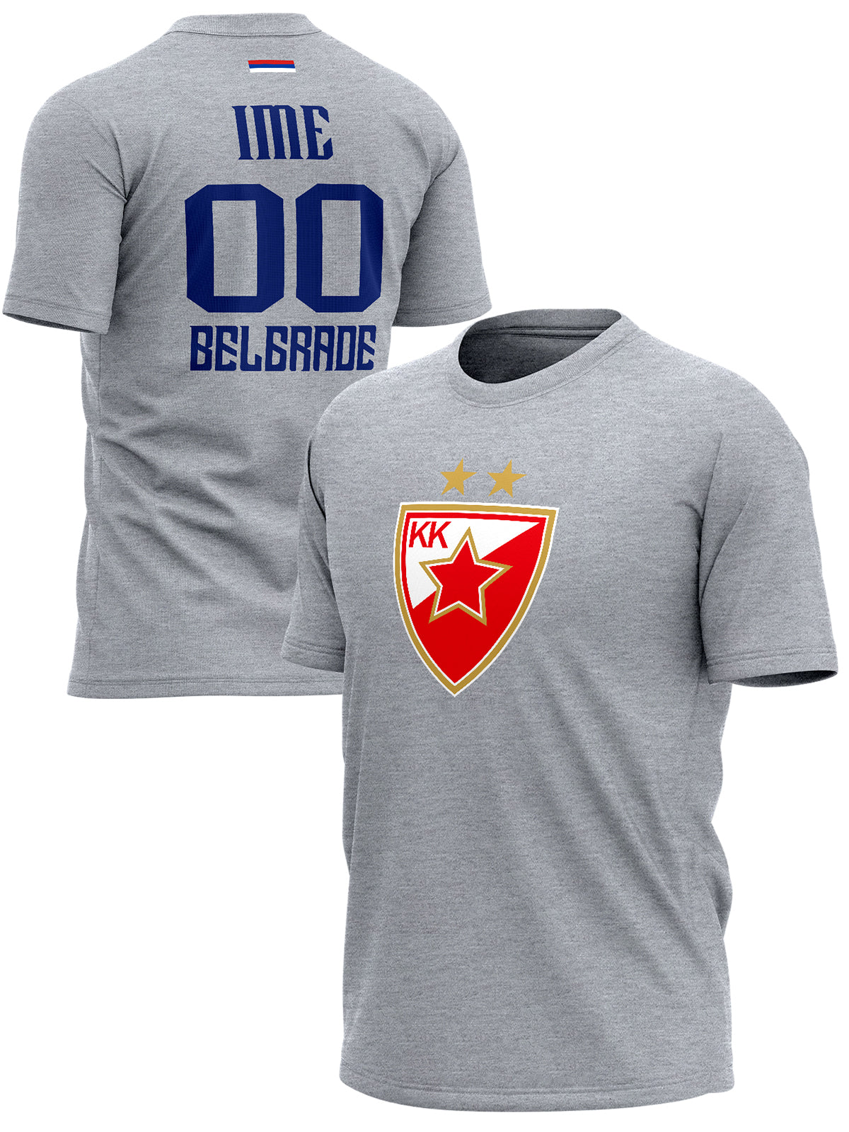 Crvena Zvezda Personalizovani Majice CZ-MJ-014