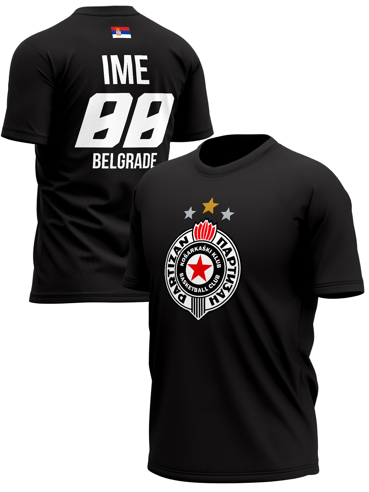 Partizan Personalizovani Majice PR-MJ-0013