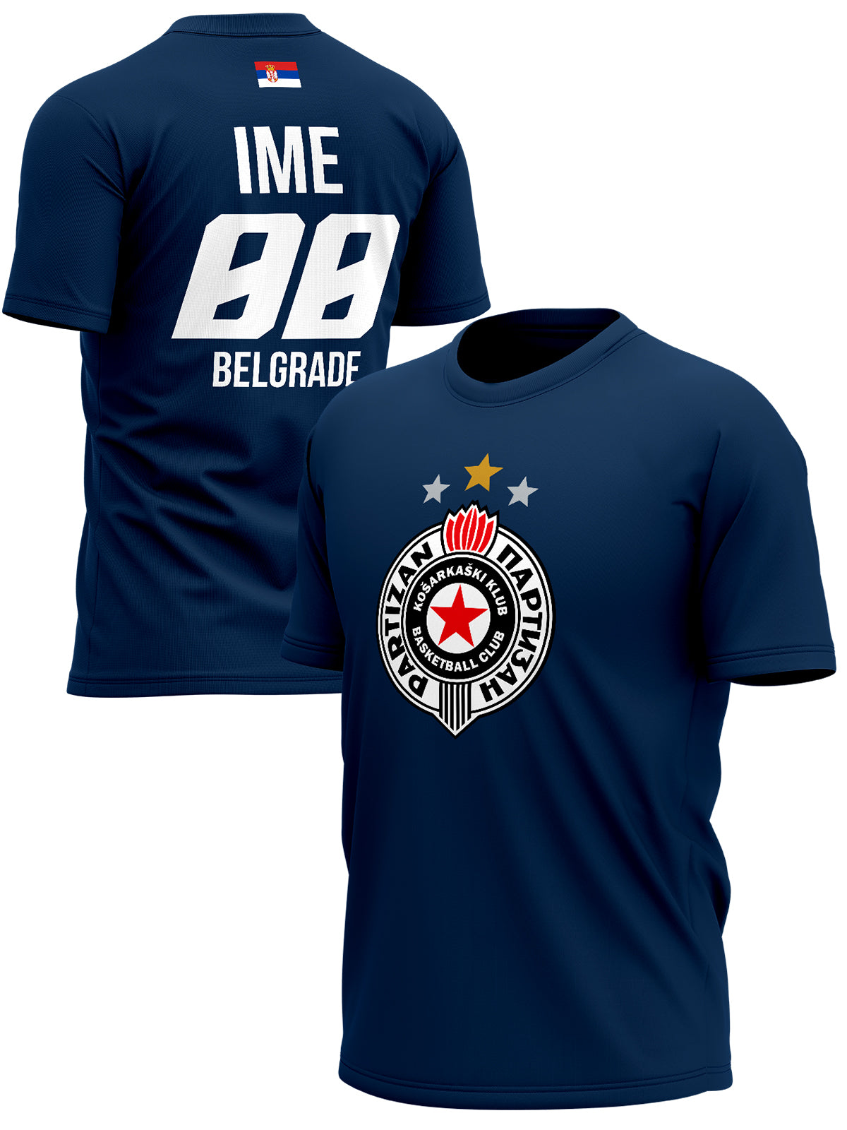 Partizan Personalizovani Majice PR-MJ-0013
