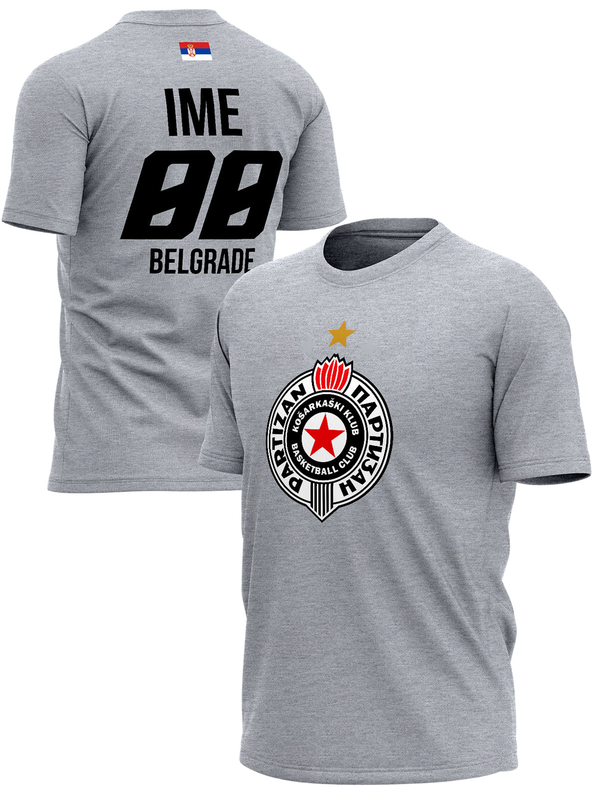 Partizan Personalizovani Majice PR-MJ-0013