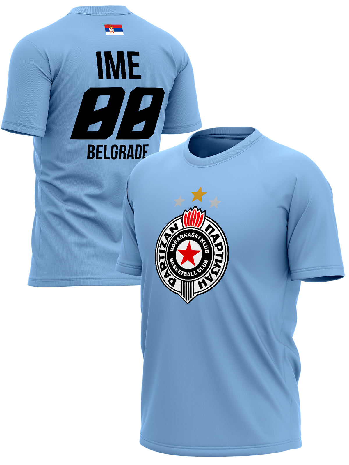 Partizan Personalizovani Majice PR-MJ-0013