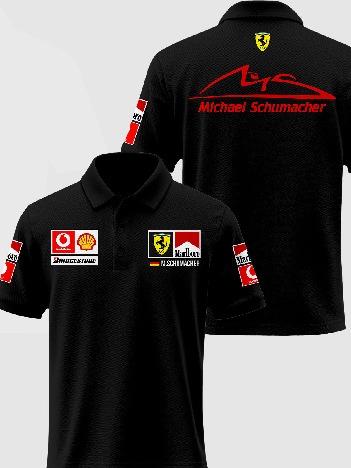 Super Popusti Michael Schumacher Polo MC-PM-002