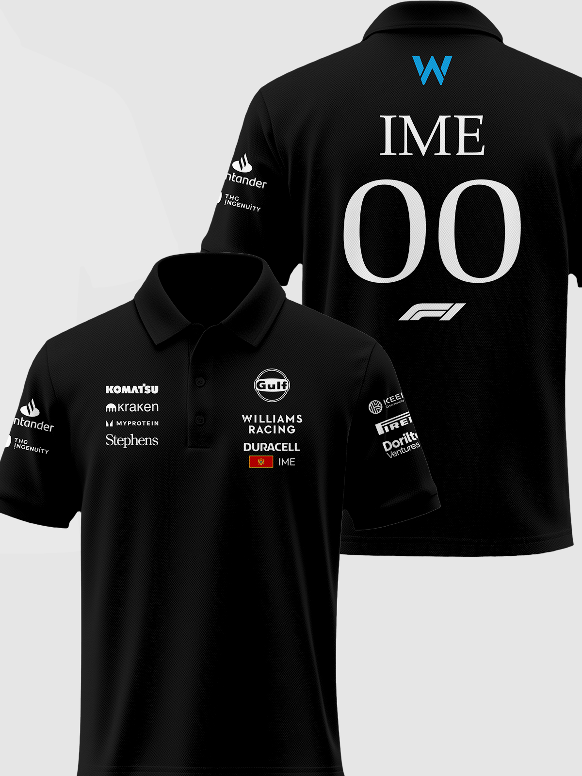 Williams Racing Polo Personalizovani WI-PM-002